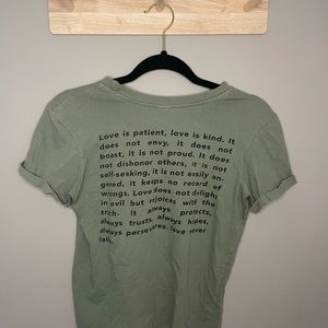 XS 1 Corinthians shirt